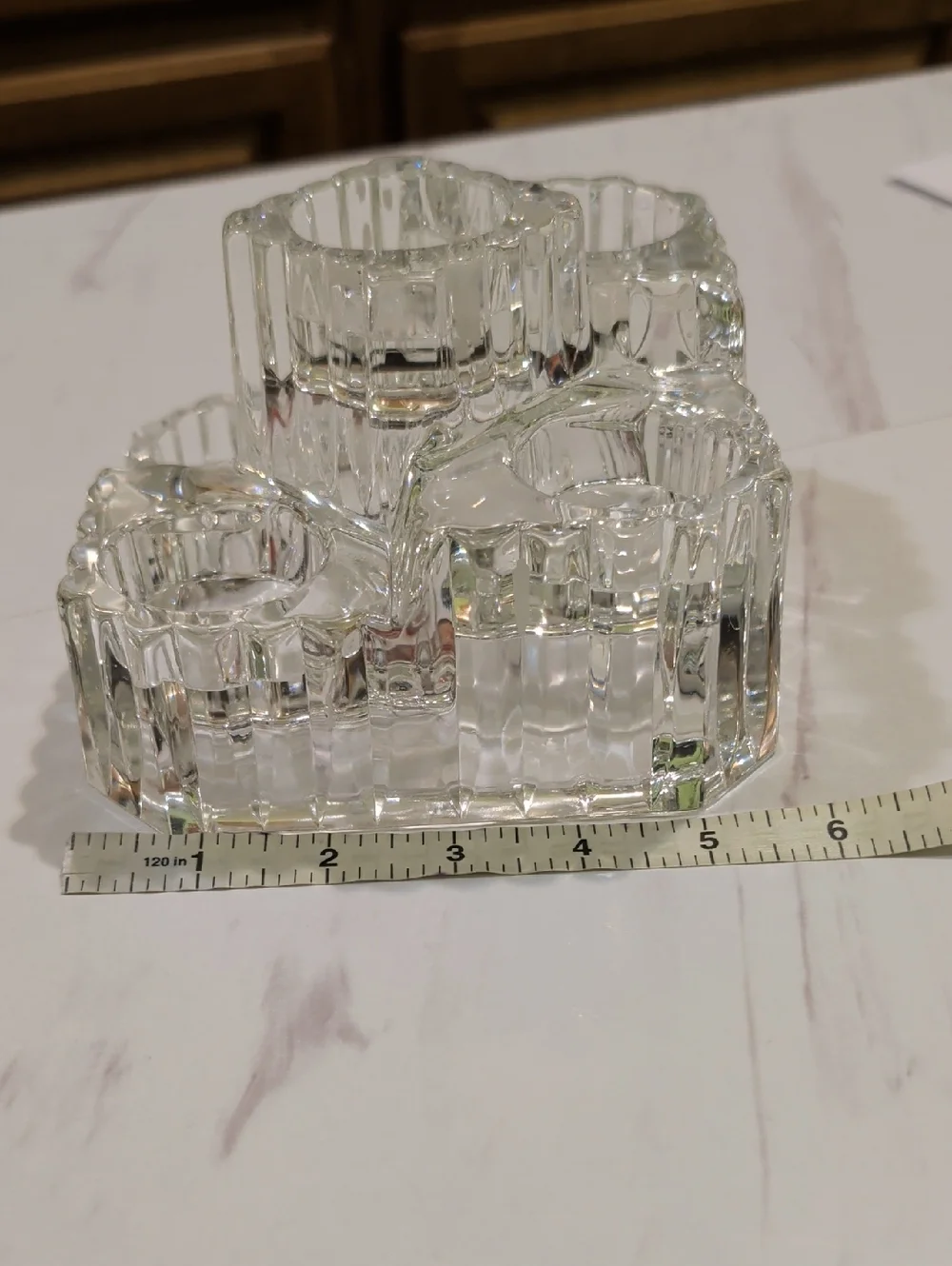 PartyLite Lead Crystal Candle Holder - Picture 4 of 5